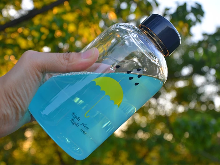 

New 500ML How I Met Your Mother right placeright time glass bottle cup