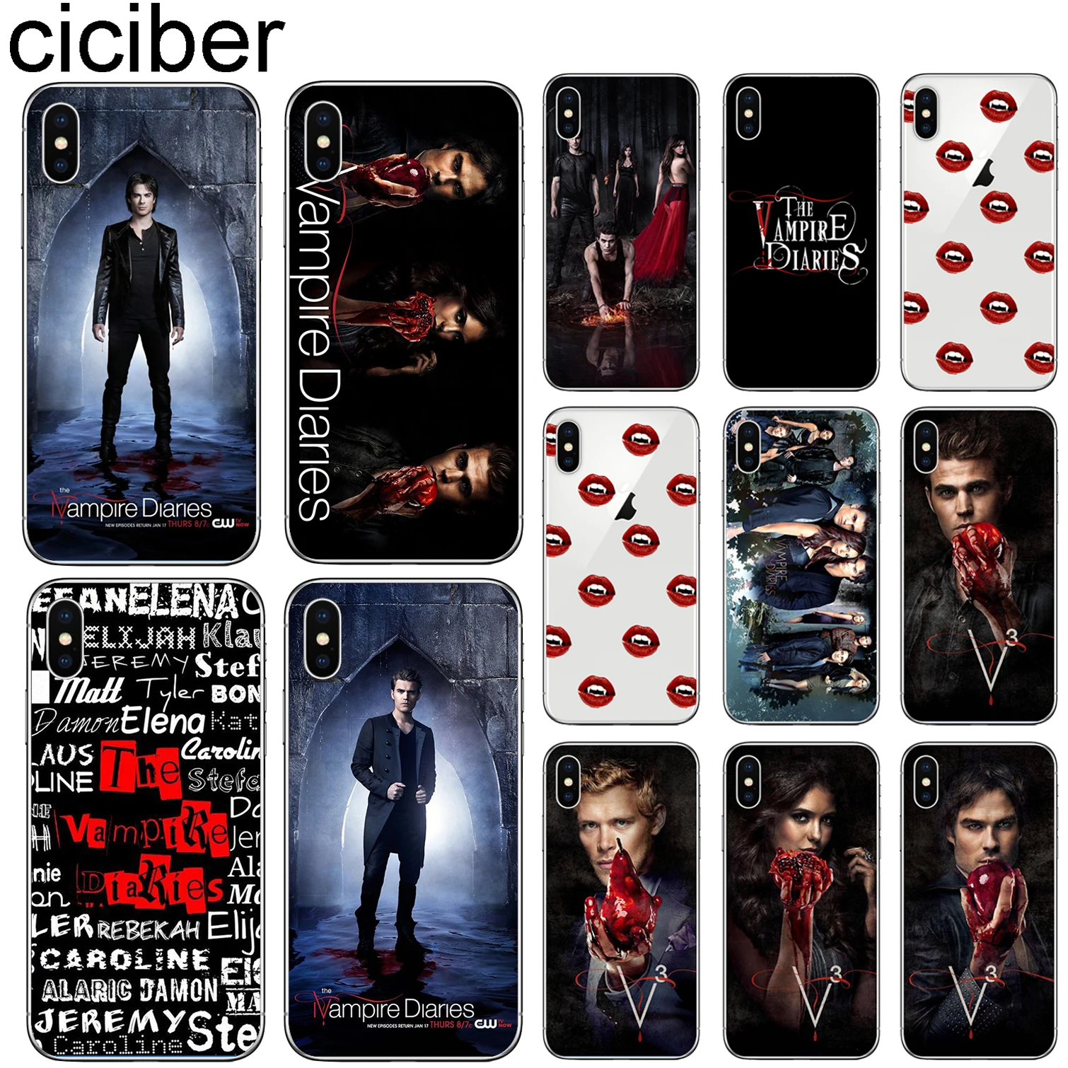 coque iphone 7 vampire diaries