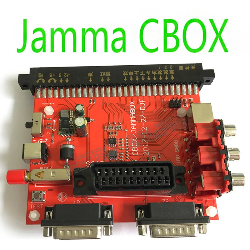 1 шт. JAMMA to DB 15pin Joypad конвертируемая плата CBOX конвертер SCART выход для любой Аркады PCB