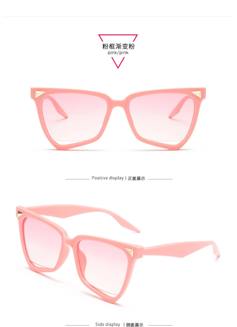 Брендовые Дизайнерские Модные Цветные солнцезащитные очки с большой оправой, женские Модные полые очки, солнцезащитные очки Oculos De Sol Gafas