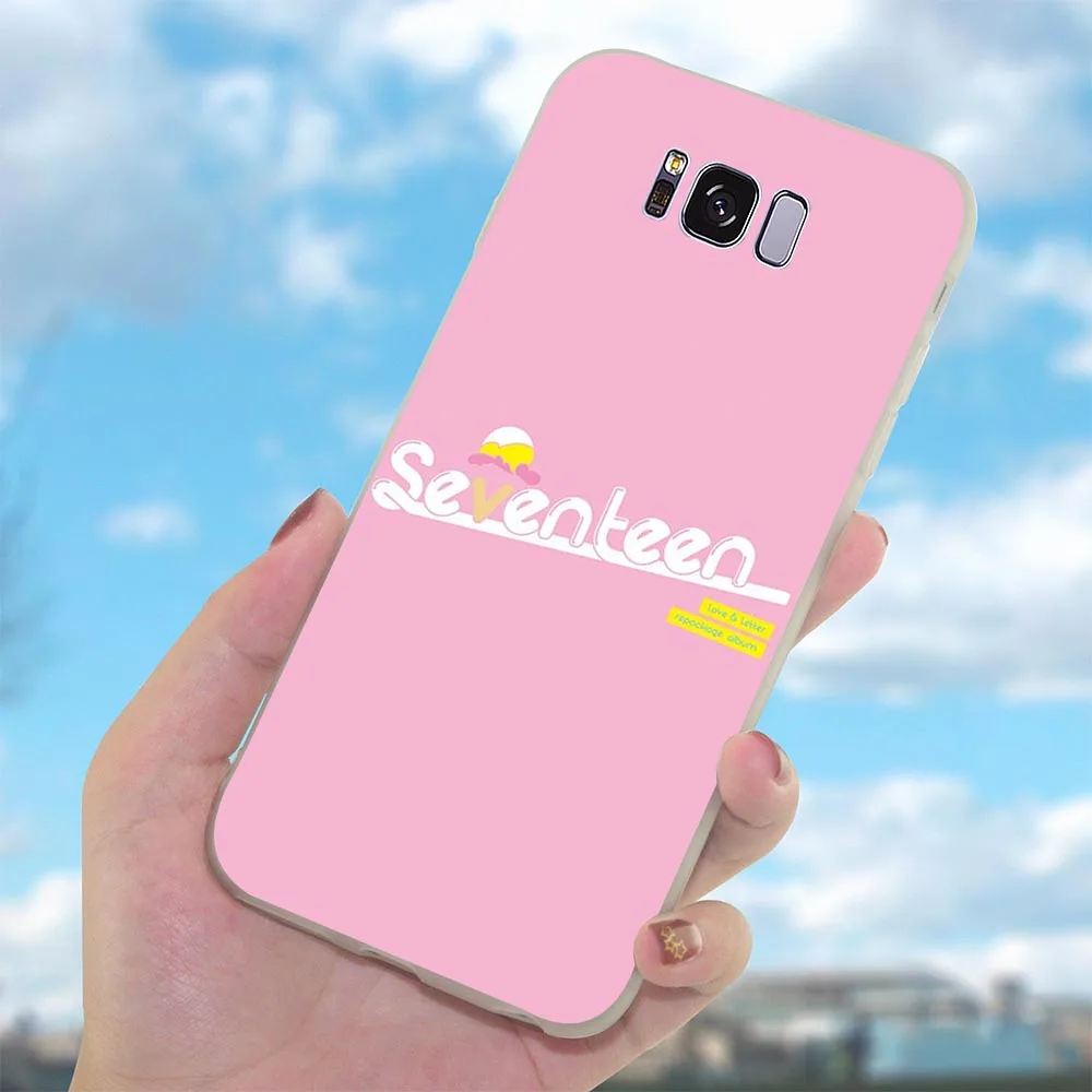 Чехол Seventeen JUN DK kpop для Samsung J3 2016 чехлы A6 Plus A7 A8 A9 A10 A20 A30 чехол A40 A50 A70 J5 J6 J7|Бамперы| |