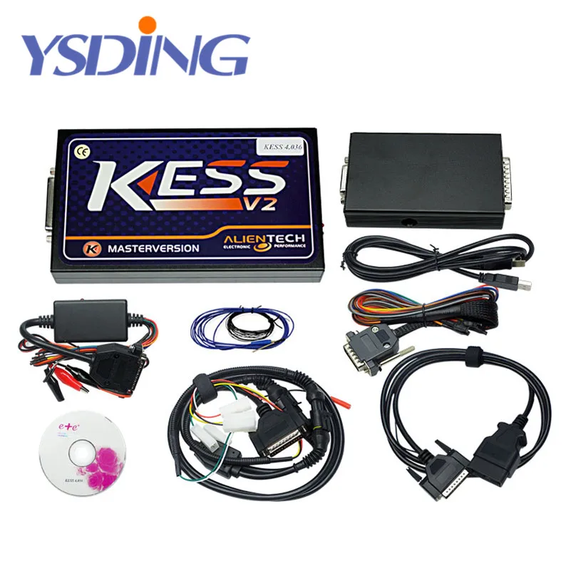 

2018 KESSV2 KESS V2 V5.017 Newest V2.23 Manager ECU Tuning Kit Master Version No Token Limitation for Both Car and Trucks