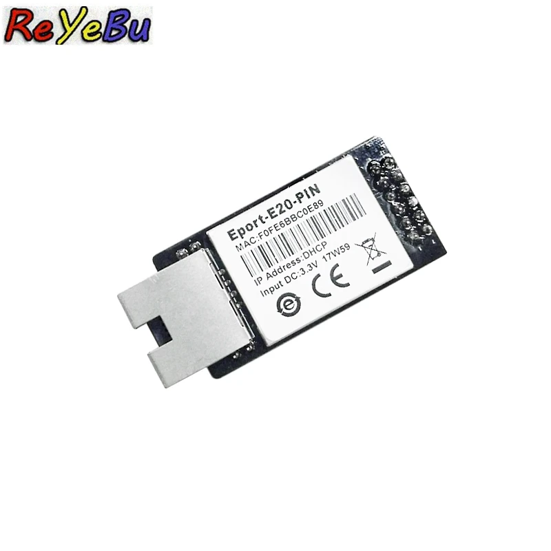 E Порт Φ сетевой серверный порт TTL Serial to Ethernet встроенный модуль DHCP 3 V TCP IP Telnet E20 Pin CE