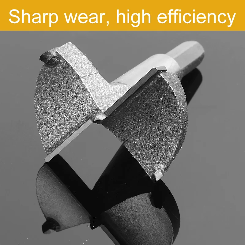 50mm Forstner Auger Drill Bit Set Wood Drilling Woodworking Hinge Hole Saw Window Wooden Cutting Rotary Hand Tool Accessories