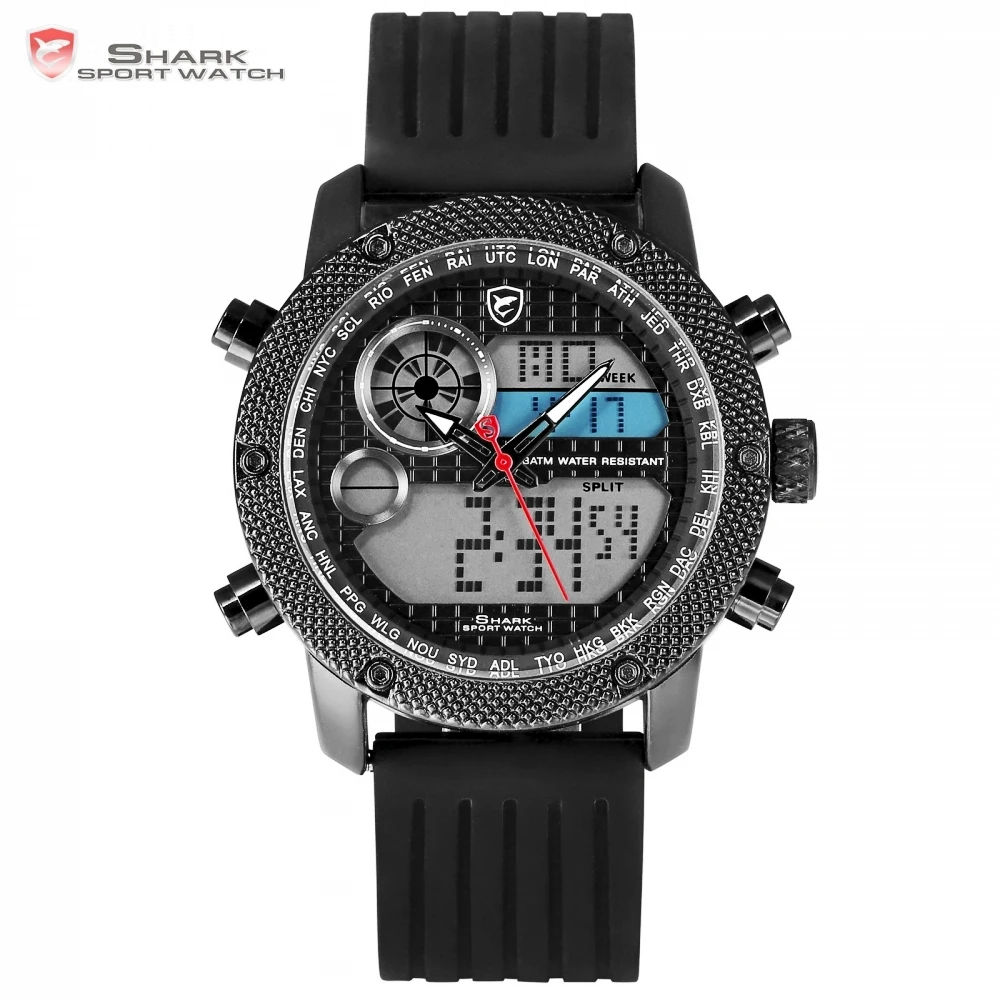 shark sport watch water resist 30m