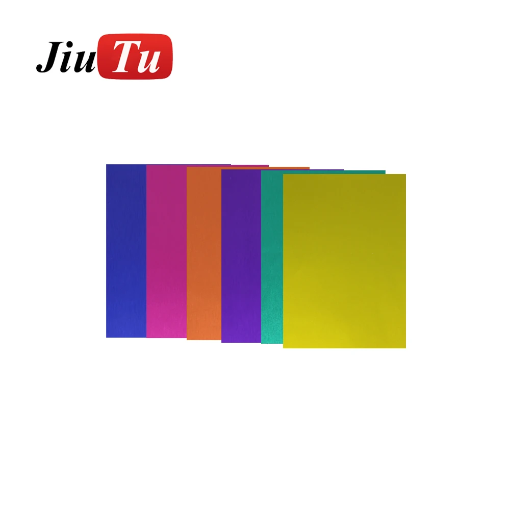 Foil Paper Film For Mobile Phone flat curved screen Vacuum envelope machine- 8 Colors replacement repair parts tool (26)