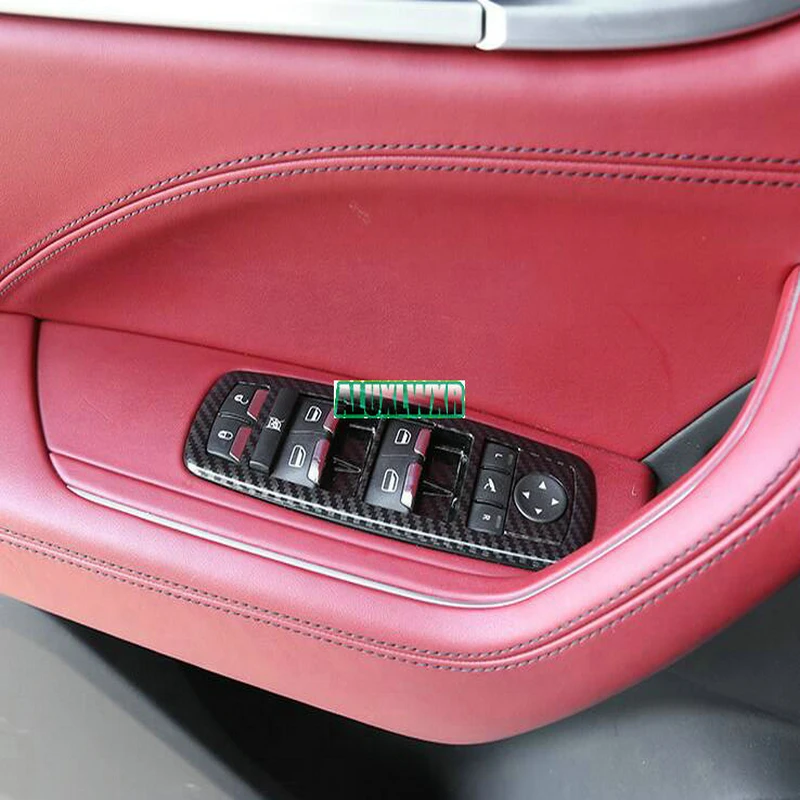ABS стеклоподъемник из углеродного волокна декоративная накладка для maserati ghibli 2014
