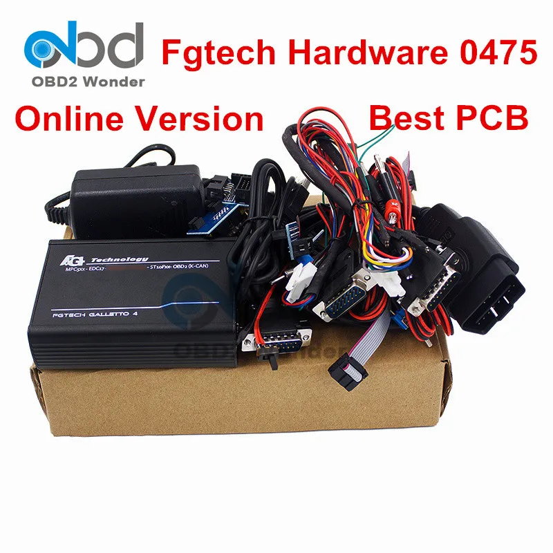 FGTECH 0475 Galletto 4 V54 ECU Программатор прошивка 0475 Европейская онлайн версия Обновление FG TECH 0386 для автомобиля грузовика