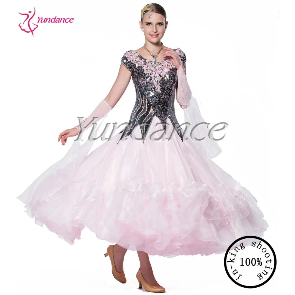 

Fashion New Diamonds Sequin Ballroom Dance Dresses B-13127
