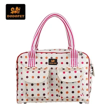 DODOPET Модная Портативная переноска для животных Складная Водонепроницаемая маленькая сумка для кошек/собак красочные точки дорожная сумка для домашних животных сумка для переноски багажа