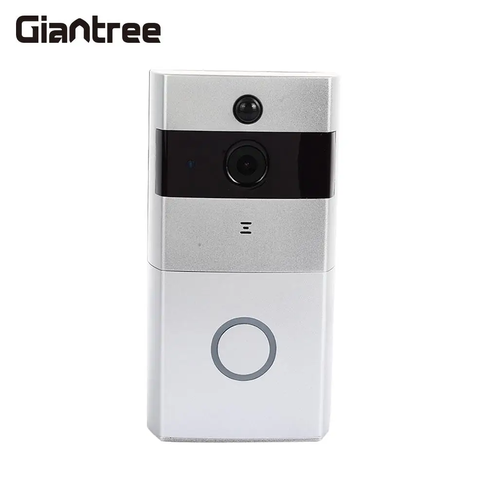 

Visual Doorbell 166 Degrees Talk Protable WIFI Doorbell 1/4sensor Indoor Dooreye DIY WIFI