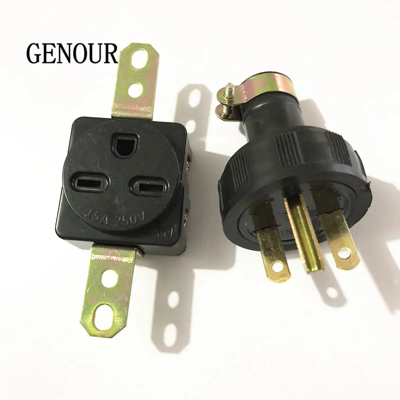 Japan type one set plug and socket set for small gasoline generators parts accessories ET950