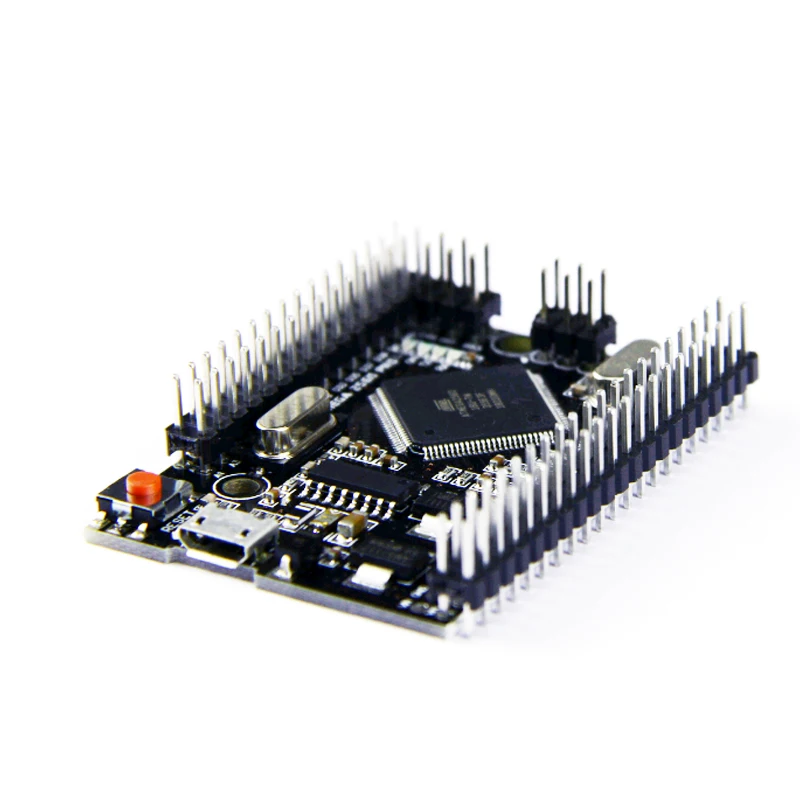 

1PCS MEGA 2560 PRO Embed CH340G ATMEGA2560-16AU Chip with male pinheaders micro usb port Compatible for Arduino Mega 2560