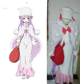 

Re:Life in a Different World from Zero Re:Zero Anastasia Hoshin Cosplay costume with hat