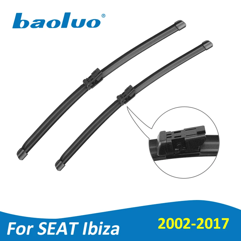 BAOLUO стеклоочистителей для сиденья Ibiza хэтчбек/SC купе/ST Estate 24 &quot+ 16&quot 2002- 2017 резина