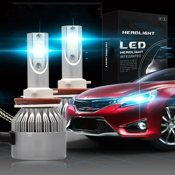 

2PCS/Set High Quality D1S D2S H4 H1 H3 H7 H11 9005/HB3 110W 20000LM 6000K White Car LED Headlight Kit Fog Light Headlight Bulbs