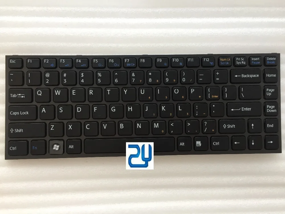 Абсолютно новая клавиатура для sony Vaio VPC-Y серии Клавиатура с рамкой Черный 148795411