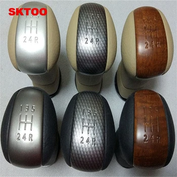 

SKTOO Gear Shift Knob for Nissan Qashqai J10 X-trail 06-13 MT 5/6-Speed
