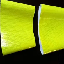 Высокая видимость ПВХ светоотражающие дорожные нарукавник 14 см* 20 см* 25 см