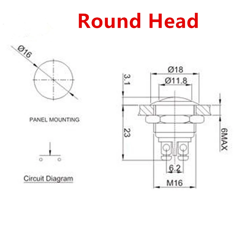 5pieces-16-mm-ball-head-metal-push-button-switch-reset-button-3-a250v-moment-start