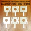 10pcs/lot 4S 18650 Lithium battery pack Spot weldable U-shaped Nickel sheet T6 Battery pack Nickel plated Nickel plated steel ► Photo 3/4