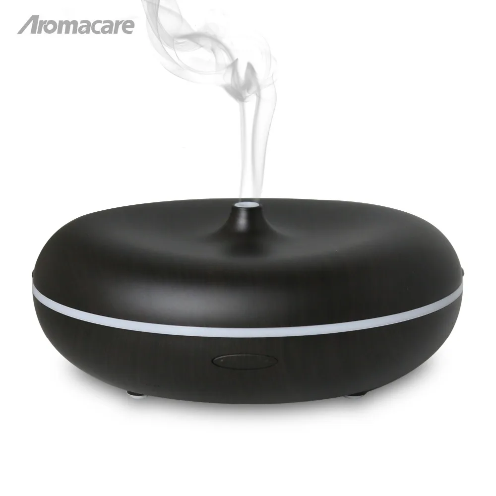 

Aromacare 400ml Colorful Changing Light Wood Grain Mini Humidifier 24V 12W Aroma Diffuser