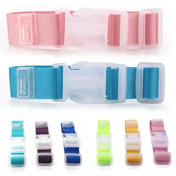 

Travel Elastic Luggage Straps Adjustable Strap Travel Luggage Belt Suitcase Strap New Brand Candy Color Luggage Hang Buckle