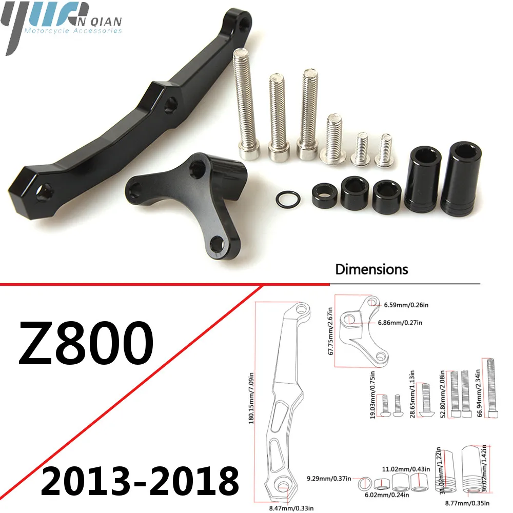 Z 800 Motorcycle Steering Wheel Support Stabilizer Shock Absorber Z800 steady Mounting Kit For Kawasaki 2013-2018 | Автомобили и