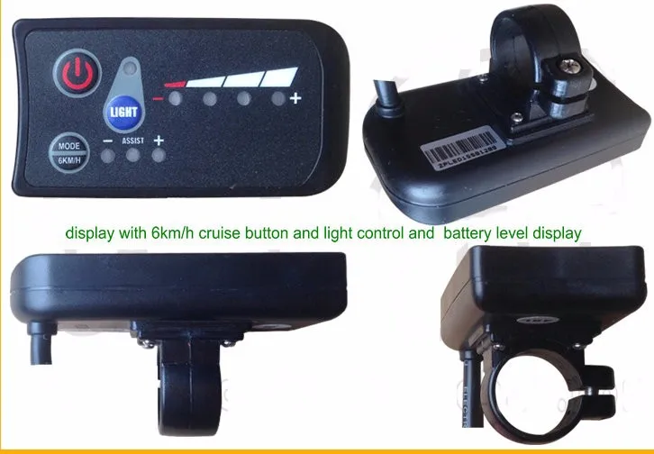 Top 24v36v48v250w350w controller&led display control panel with 6KM/H cruise &light control switch button electric bike scooter part 9 Top 24v36v48v250w350w controller&led display control panel with 6KM/H cruise &light control switch button electric bike scooter part 9