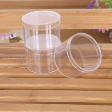 1 шт. Косметическая баня коробка контур для лица дизайн ногтей баночки для бисера горшок для хранения Контейнер круглая бутылка портативный пластик прозрачный Case29