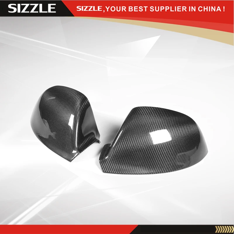 

Add On Style Carbon Fiber Rear View Mirror Cover Caps For Volkswagen T5 Transporter 2010-2015