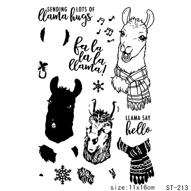 

Zhuoang Deer's Song Clear Stamps / Silicone Seals and cutting dies for DIY scrapbooking photo album die cutter
