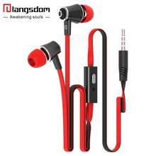 Langsdom JM21 In ear Earphone Colorful Headset Hifi Earbuds Bass Earphones for iPhone 6 6S Xiaomi