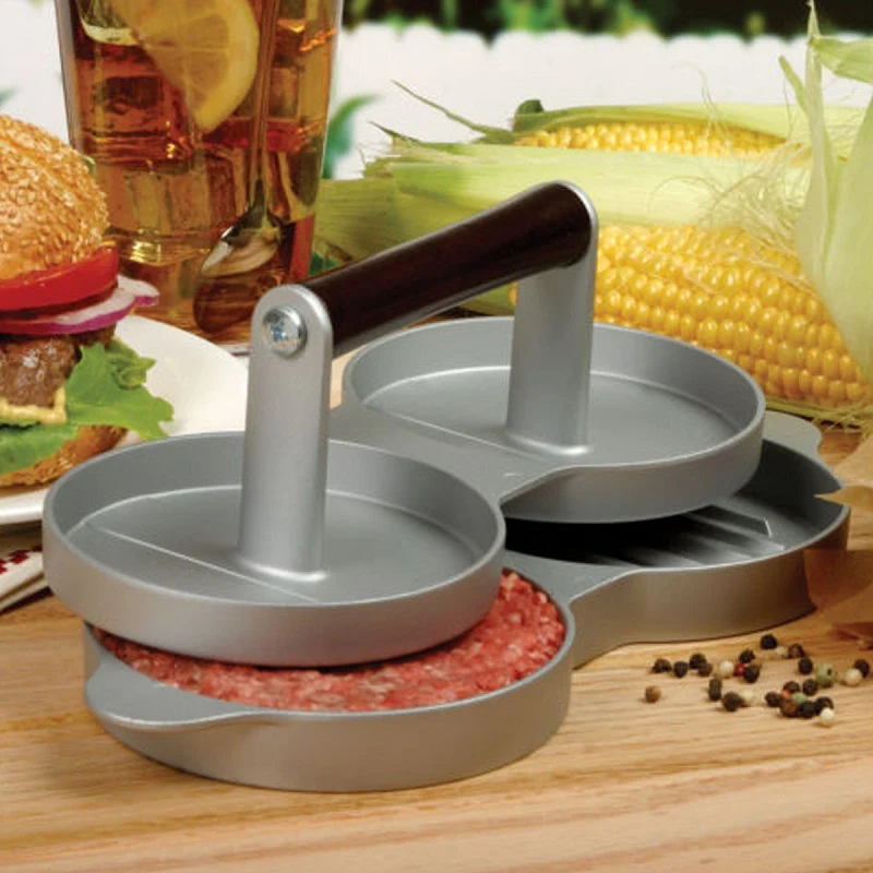 Double hamburger press4