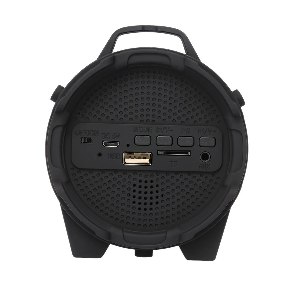 Wireless Bluetooth Speaker Outdoor Soundbox 10W Stereo Bass Subwoofer Support FM Radio TF U Drive AUX IN w/ Mic Webbing Strap