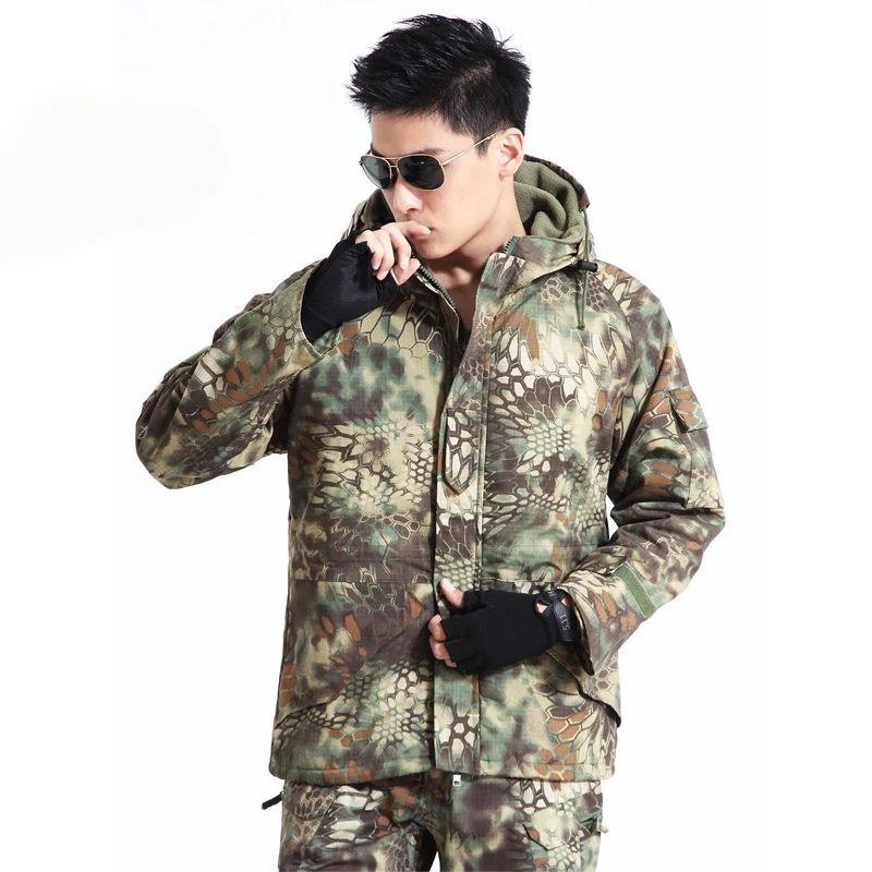 Military Hunting Winter Jacket Men Tactical Combat Coat Militar Waterproof Windbreaker Jacket Casaco Masculino Jackets Men