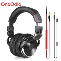 Oneodio Professionele Studio Hoofdtelefoon DJ Stereo Hoofdtelefoon Studio Monitor Gaming Headset 3.5mm 6.3mm Kabel Voor Xiaomi Telefoons PC