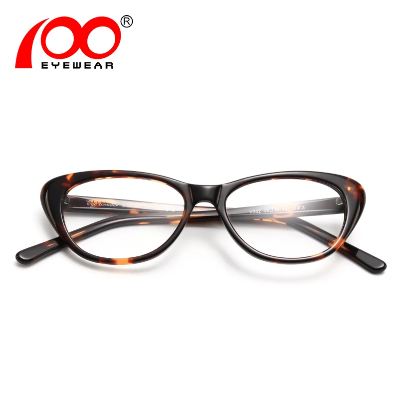

2019 fashion eyeglasses women frame cat eye vintage brand designer clear optical glasses #AF7781