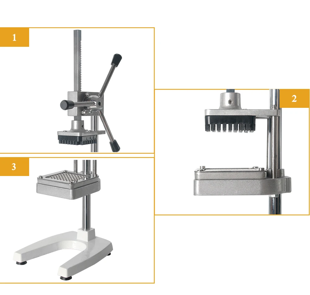 ITOP коммерческий резак для картофеля фри длинный резак для картофеля, Чипса, овощерезка для фруктов, вертикальная кухонная машина для моркови