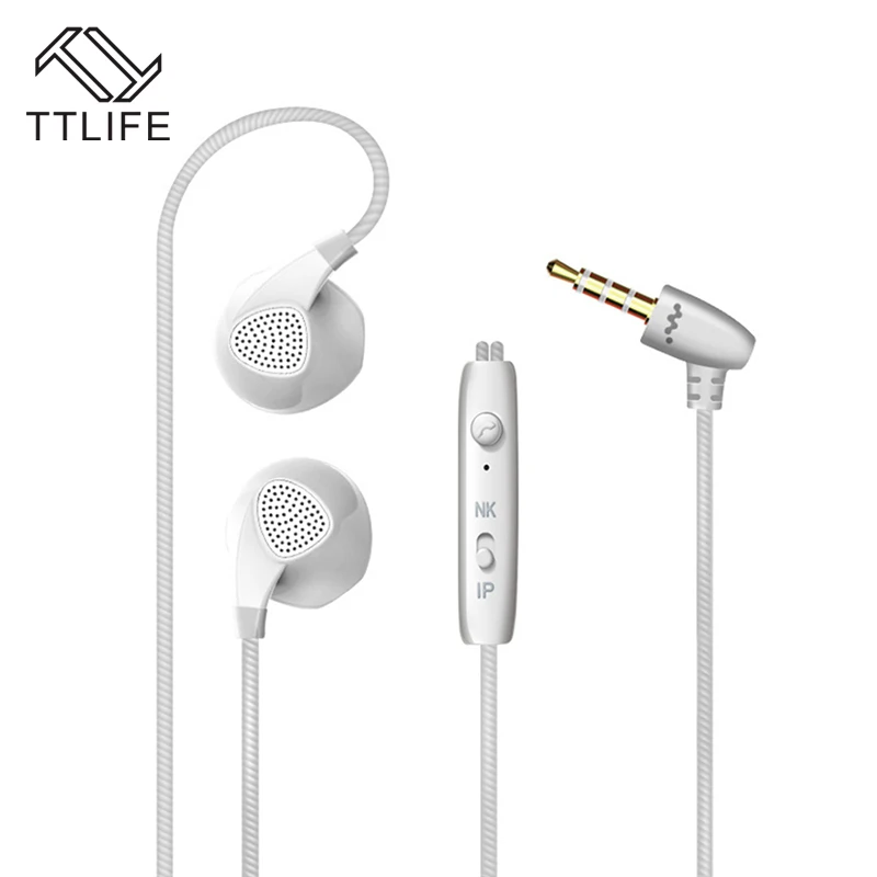 TTLIFE Wired Sports Earphones S10 HiFi Stereo Headphone Music In ear