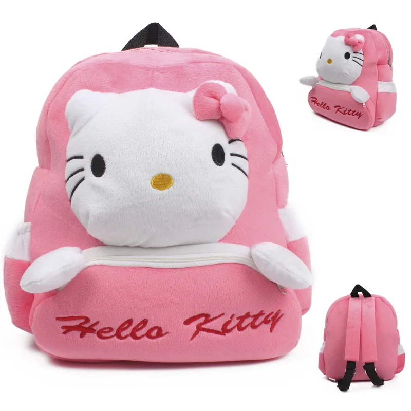 Fashion Lovely Plush Backpacks Comfortable New Arrival 4 Color 3 4