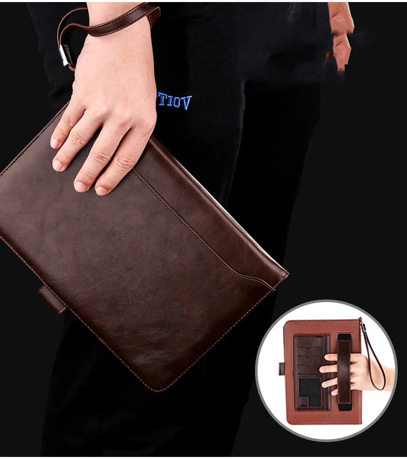 Роскошный кожаный чехол для ipad Mini 1 2 3 ретро портфель ручной ремень держатель чехол для ipad Mini 4 смарт-Стенд Флип-сумки