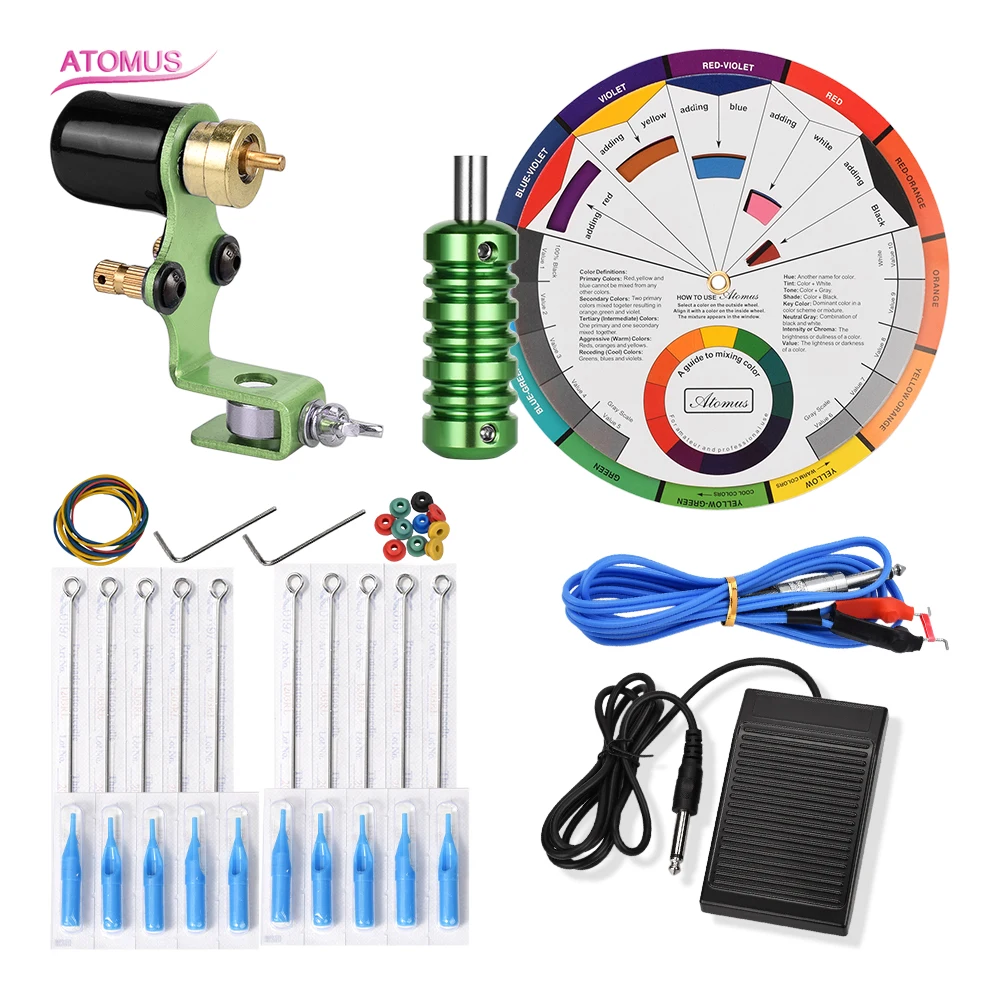 

Tattoo Machine Best Pro Tatuagens Maquina Set Tatuaje Pedal Tools Kit Tatouage Professionnel Machine Tatoo Set Tattoo Tatuajes