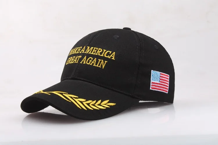 [SMOLDER]New Arrival Trump America Baseball Cap Casual Cotton Hip Hop Caps Embroidery Fitted Snapback Caps