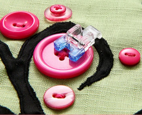 

Brother Multifunctional domestic sewing machine presser foot button # 7305 / Sew-On Button Foot