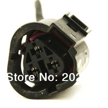 2 шт. 3 way 1J0973203 радиатор температура охлаждающей жидкости Сенсор вилка подключения Audi TT Mk1/8N VW Jetta Golf MK4 Жук Пигтейл 15 см проволоки