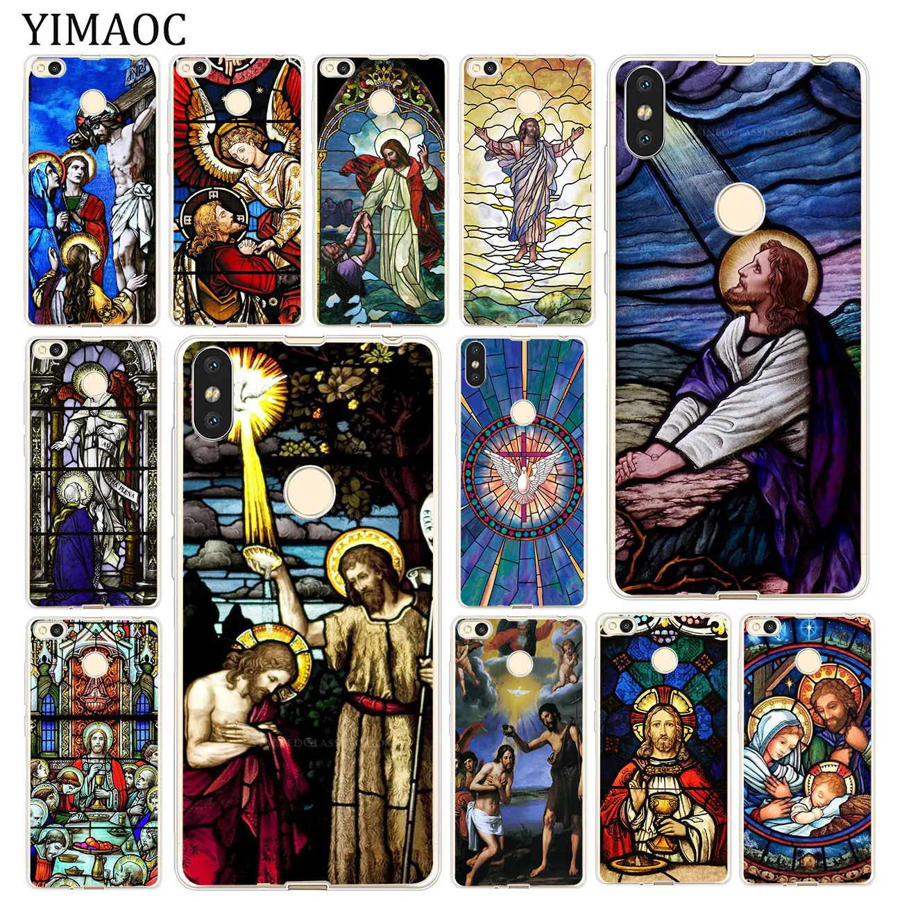 YIMAOC крещения Иисуса Мягкий силиконовый чехол для Xiaomi Mi 9 9T CC9 CC9E A3 Pro 8 SE A2 Lite A1 f1 MiX 2S
