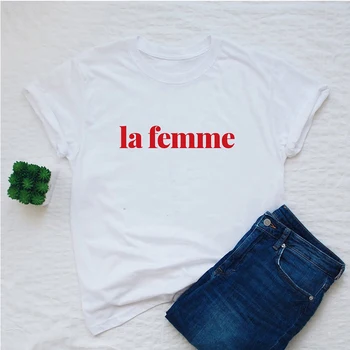 

la femme womens tshirt 2019 fashion gothic print top women harajuku tops plus vintage tee graphic tees punk shirt streetwear