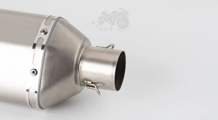 51 мм мотоцикл Akrapovic выхлопная труба глушитель двойной рот углеродного волокна выхлопная труба для XMAX300 NMAX155 R25 NINJA