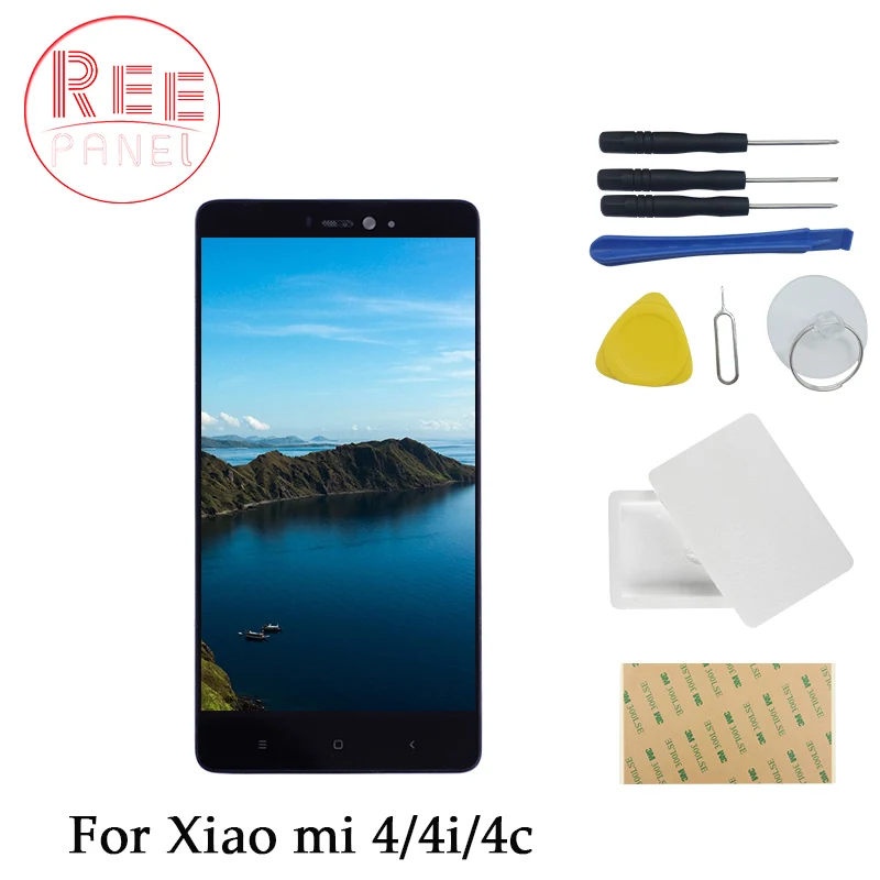 

5.0" IPS LCD For XIAOMi Mi4 LCD Display MI4C LCD Touch Screen Digitizer with Frame for Xiaomi Mi 4 4C 4i Mi4i LCD Display